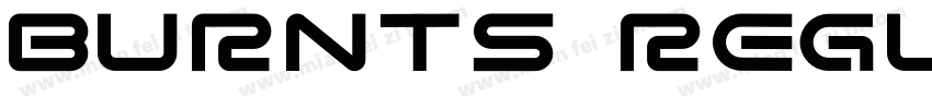 Burnts Regular字体转换